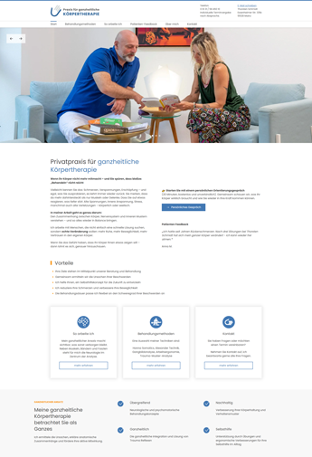 Website von Privatpraxis Thorsten Schmidt