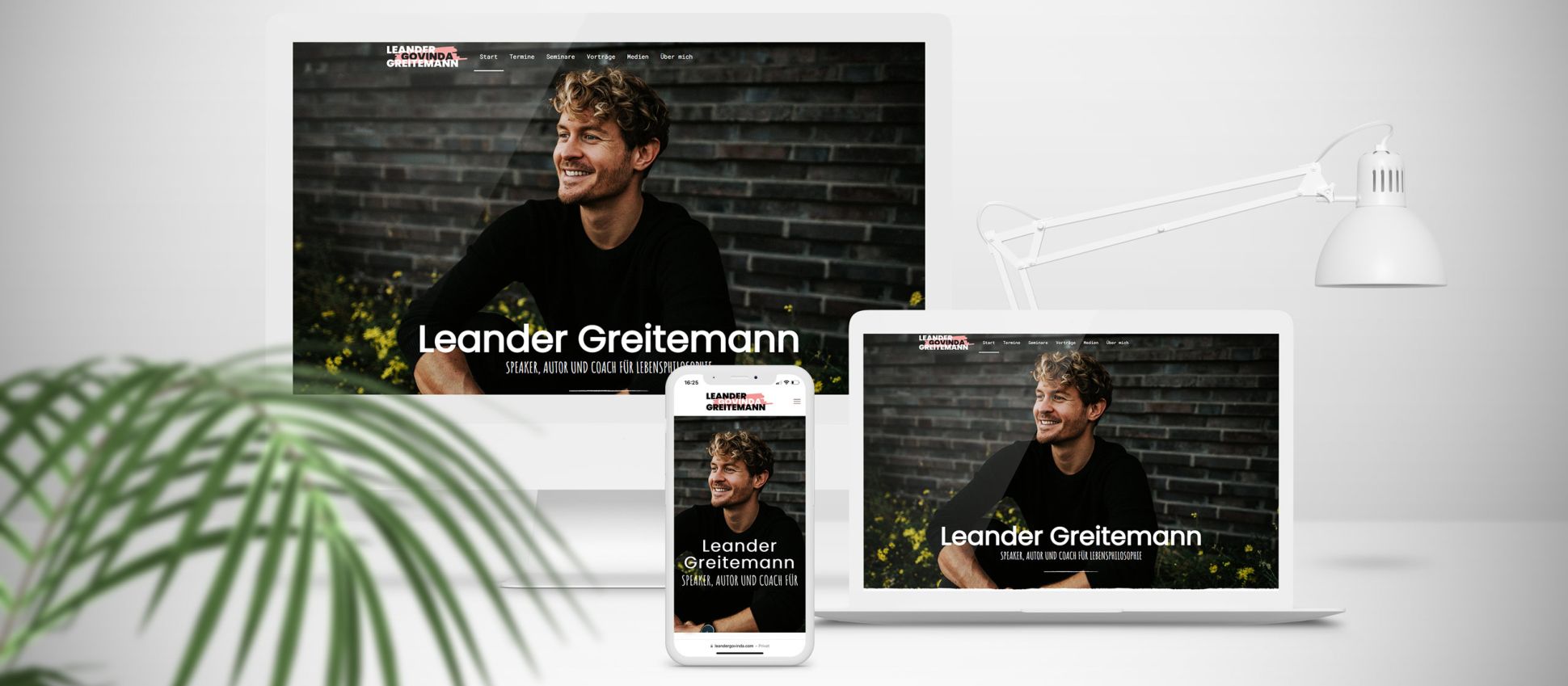 Responsive Webdesign von Speaker Leander Greitemann